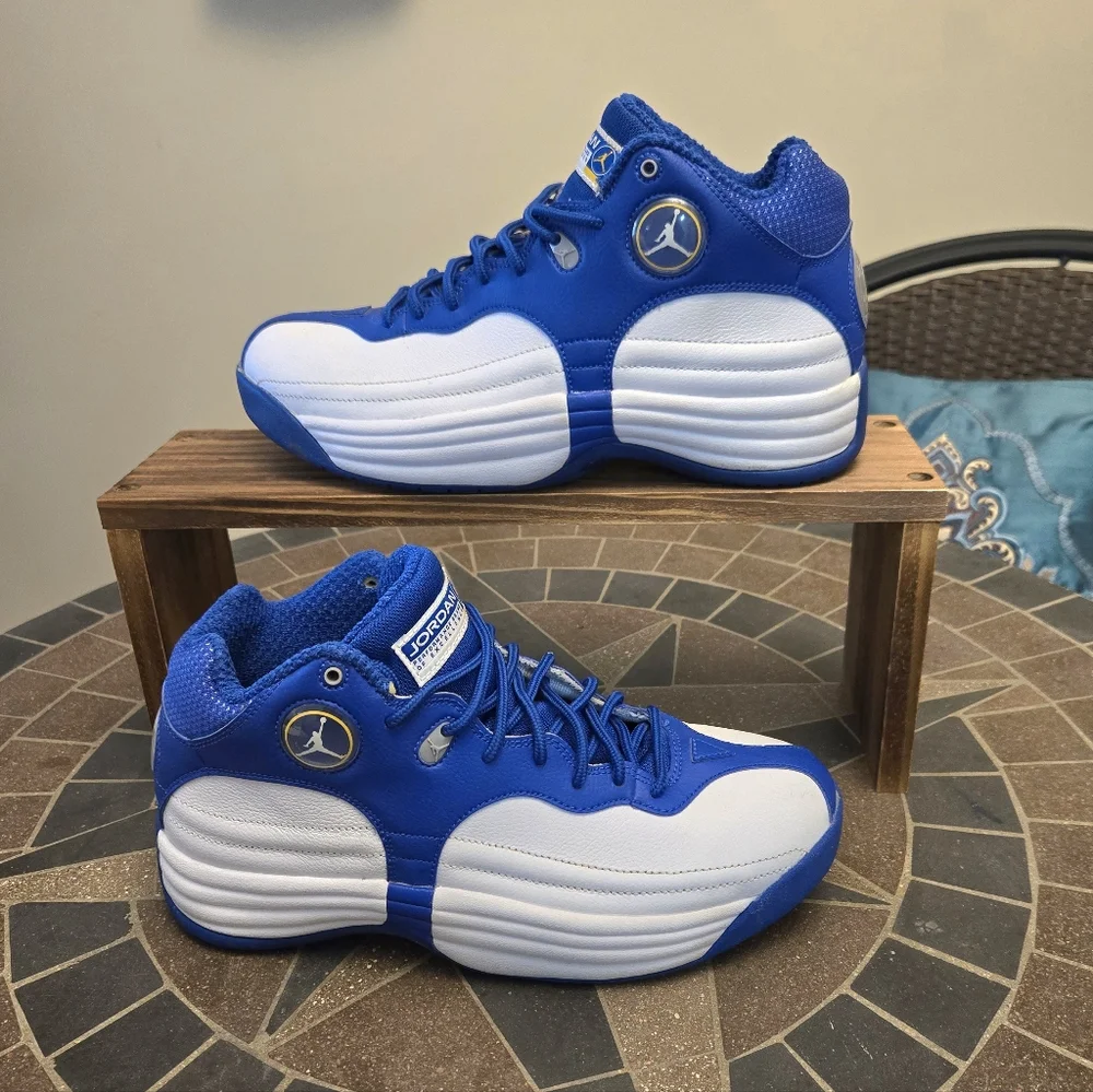 Nike Air Jordan Jumpman Team 1 Game Royal with COA